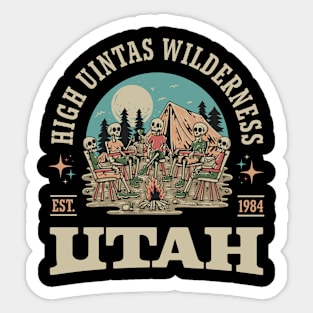 High Uintas Wilderness - Utah Outdoor Adventure Sticker